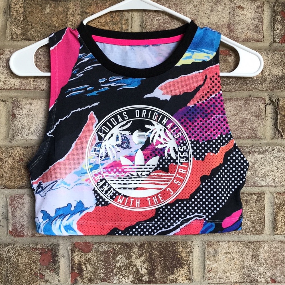 Adidas crop top!